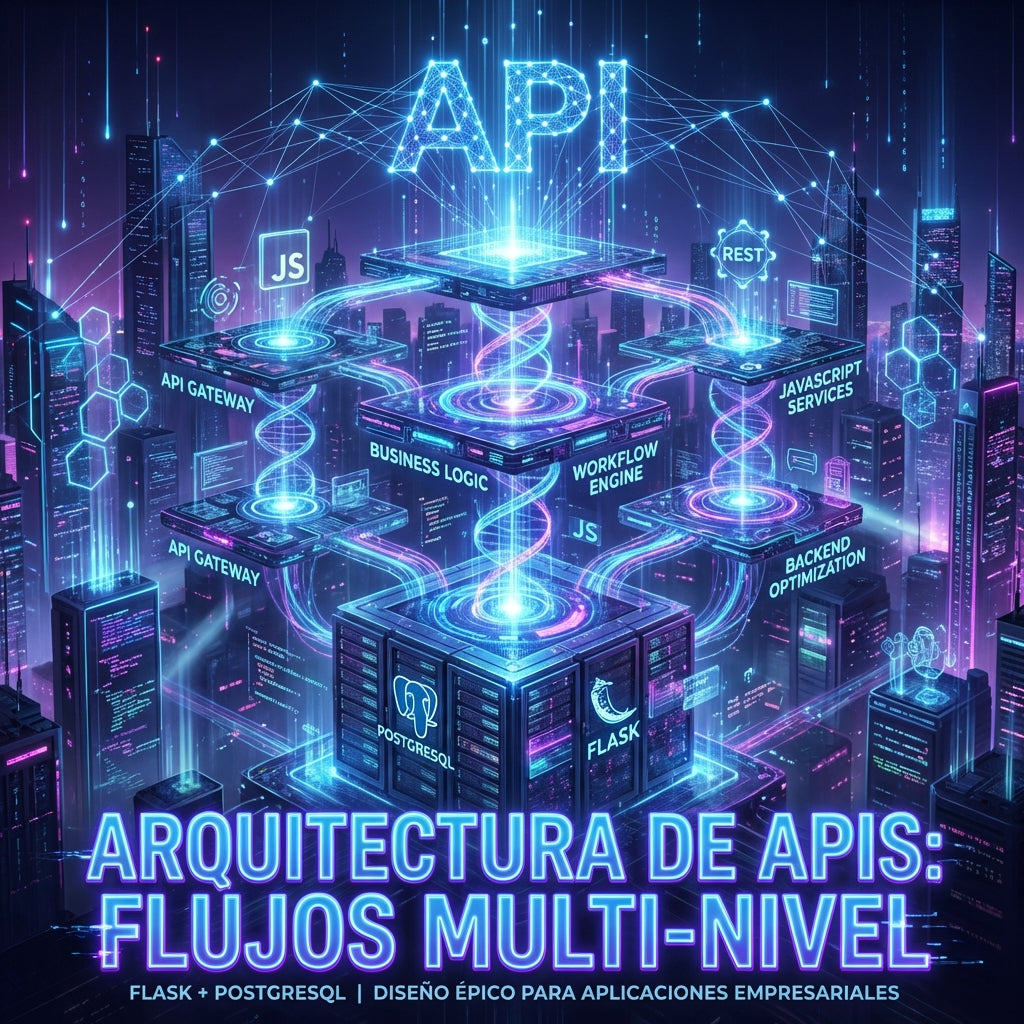 Arquitectura de APIs para Flujos Multi-Nivel: Caso de Estudio con Flask y PostgreSQL