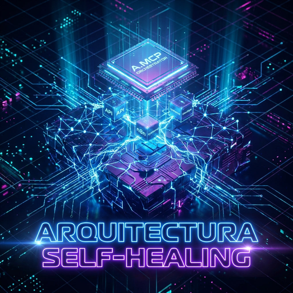 Arquitectura Self-Healing: Del Monitoreo Pasivo a la Auto-Reparación Inteligente
