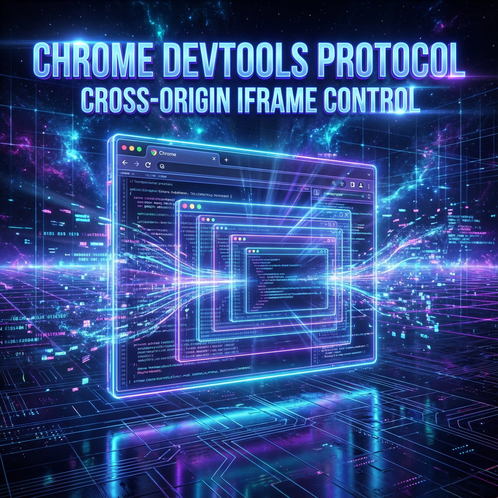 Como Controlar Iframes Cross-Origin con Chrome DevTools Protocol