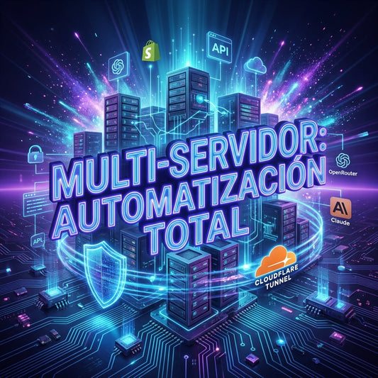 Arquitectura Multi-Servidor para Automatización y Deploy Continuo