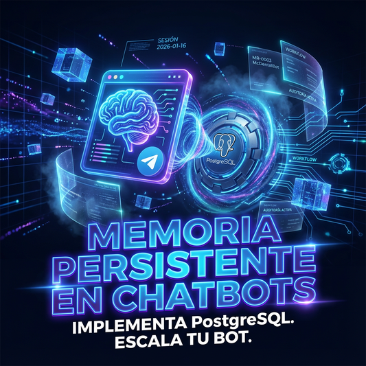 Cómo Implementar Memoria Persistente en Chatbots de Telegram con PostgreSQL